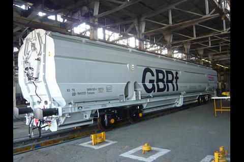 Next month GB Railfreight will begin taking delivery of 50 Astra Rail hopper wagons.